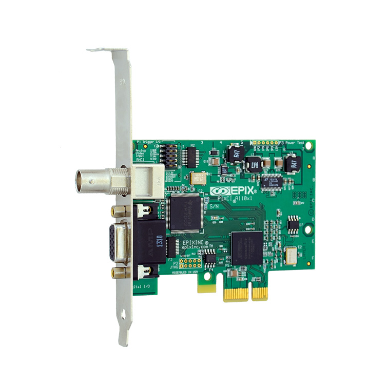 高分辨率PCIe单色模拟视频图像采集卡PIXCI ® A110